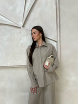 NANCY TWO PIECE TAUPE
