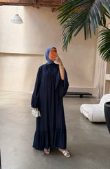 JESSY DRESS NAVY BLUE