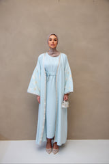ALYA ABAYA SET BLUE