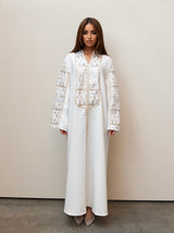 ABAYA SULTANA WHITE