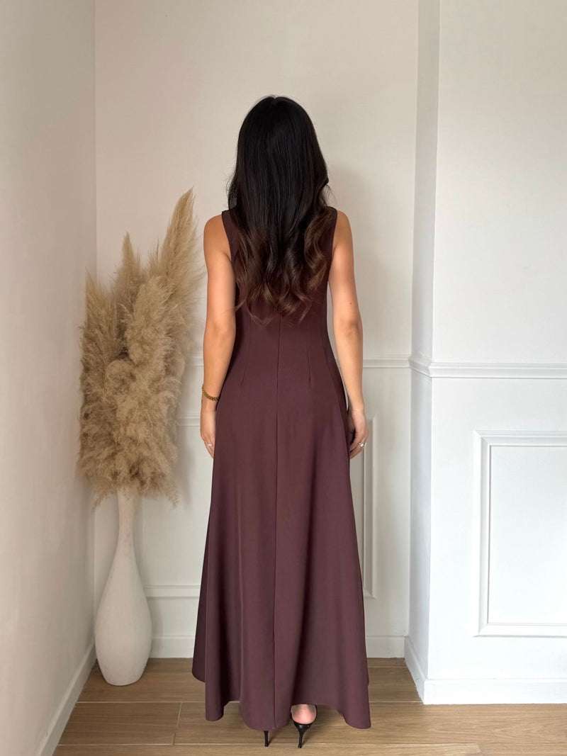 Eline dress bordeaux