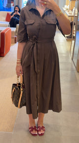 ANAÏKA DRESS BROWN