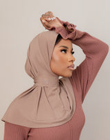 Instant Scarf Ash Brown