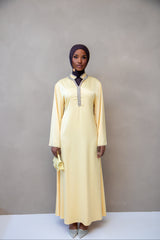 ABAYA LAYALI YELLOW