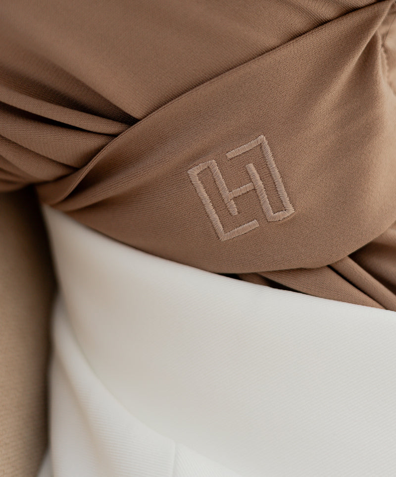 Instant Scarf Ash Brown