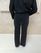 CLARA QUEEN HEARTS JEANS BLACK