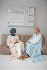 ALYA ABAYA SET BEIGE