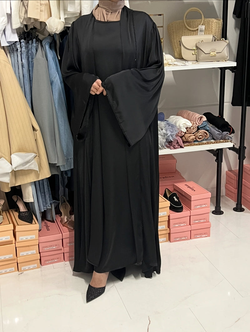 ABAYA SET YASMINA BLACK