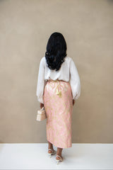 FLORA CAFTAN SET ROSE