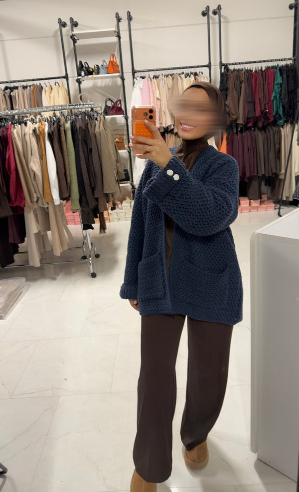 MELY CARDIGAN BLUE