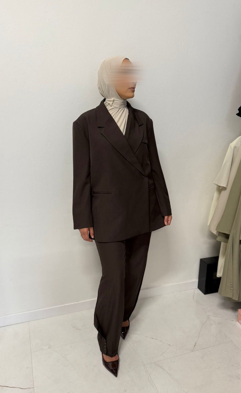 SANDRA BLAZER CHOCO
