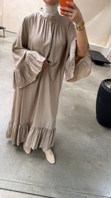 JESSY DRESS BEIGE