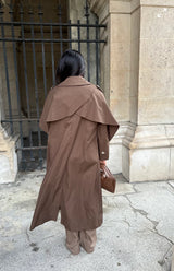 ZELDA TRENCHCOAT BROWN