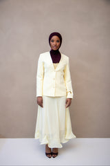 TALIA SKIRT BUTTER YELLOW