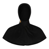 BAMBOO SCARF BLACK- YELLOW LOGO