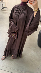 JESSY DRESS CHOCO
