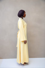 ABAYA LAYALI YELLOW