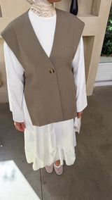 KALY GILET GREEN