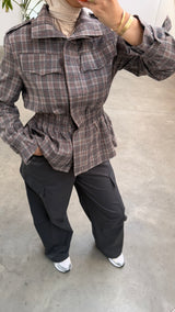 Valencia check jacket
