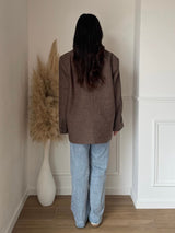 BERRY BLAZER BROWN