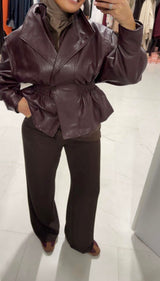 LENÉ LEATHER JACKET