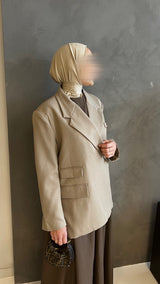 MAYA BLAZER BEIGE