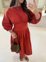 Sacha Kleid rot