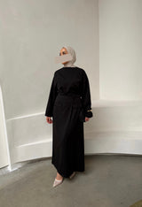 POCKET SKIRT SET BLACK