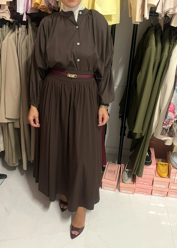 LAYA SKIRT CHOCO
