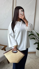 OVERSIZED SHIRT WHITE