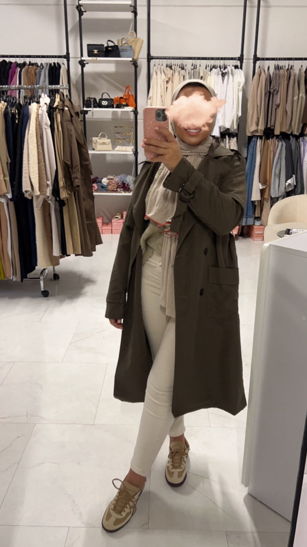 ZOÉ TRENCHCOAT KHAKI