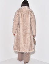 FAUX FUR LONG COAT