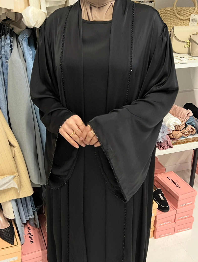 ABAYA SET YASMINA BLACK