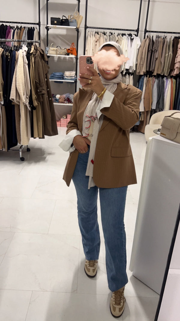 VANI OVERSIZED BLAZER CAMEL