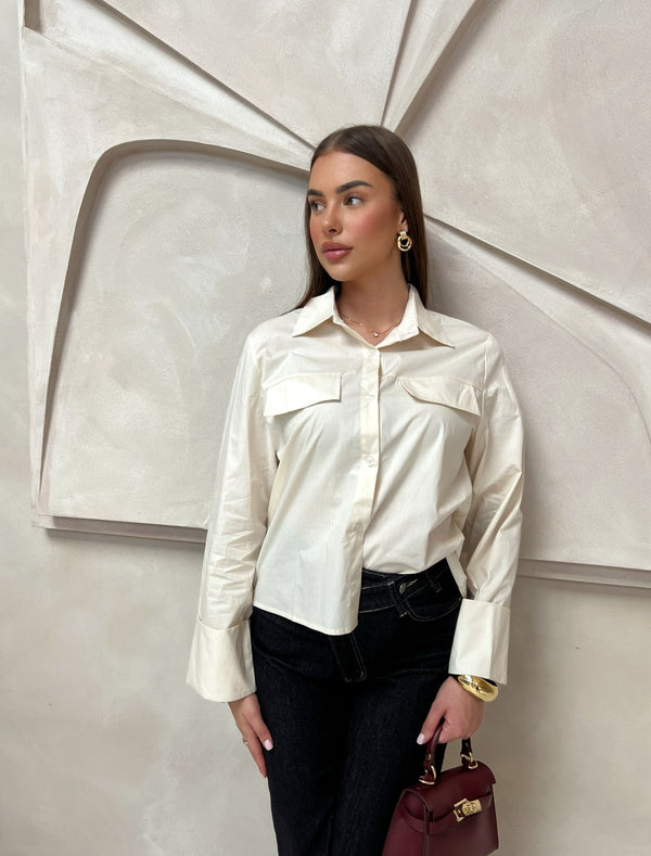 LAMIS BLOUSE LIGHT BEIGE