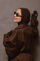 BREATHABLE HIJAB ESPRESSO