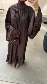 JESSY DRESS CHOCO