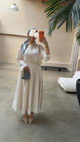 SARA TWINSET BEIGE