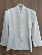 TAILORED BLAZER ECRU