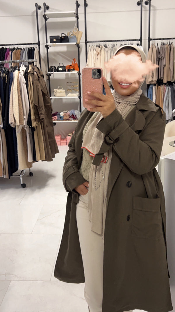 ZOÉ TRENCHCOAT KHAKI