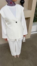 KALY GILET WHITE