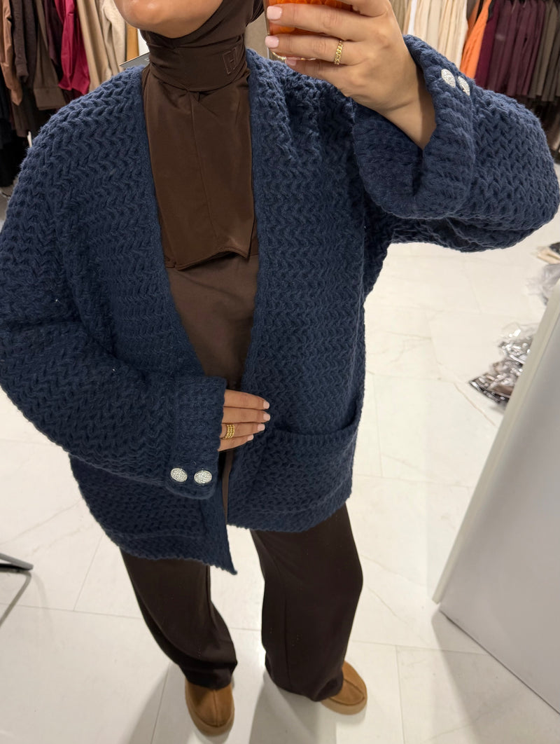 MELY CARDIGAN BLUE