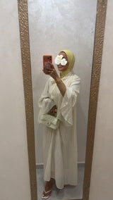 LYRA ABAYA ECRU