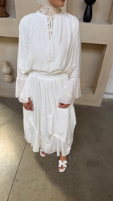 ELIA SKIRT WHITE