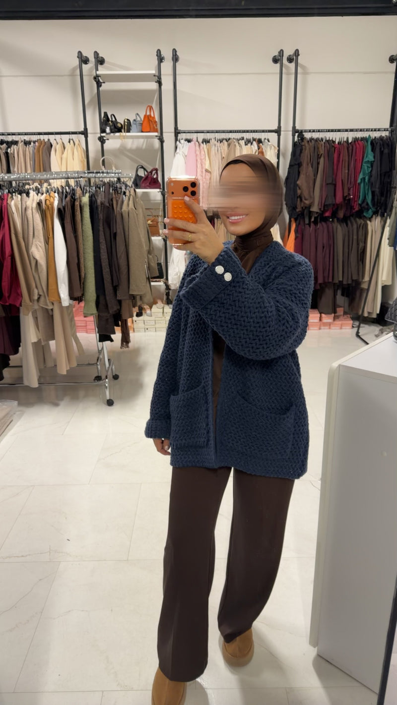 MELY CARDIGAN BLUE