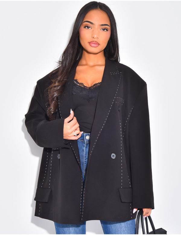 ZARA PREMIUM BLAZER BLACK