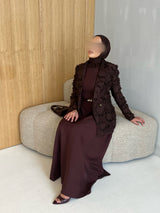Eline dress bordeaux