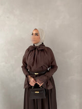 NINA TOP BROWN