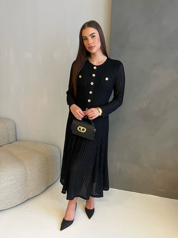 MARINE DRESS BLACK
