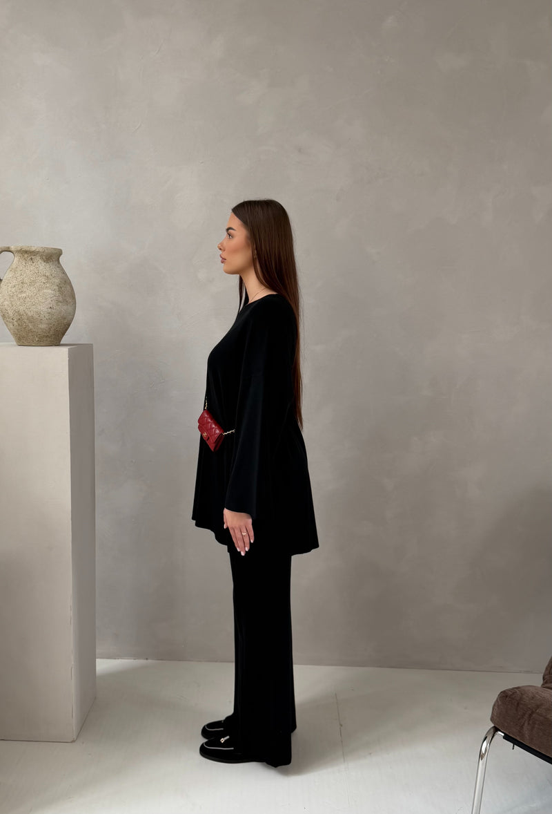 ADELE TWO PIECE BLACK